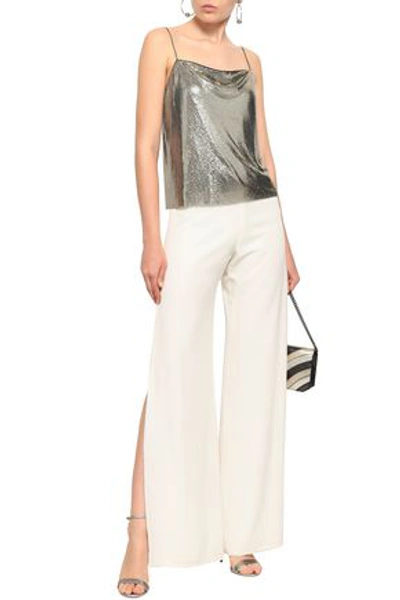 Alice And Olivia Chainmail Camisole In Platinum