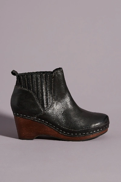 Kelsi Dagger Brooklyn Jax Clog Bootie In Black