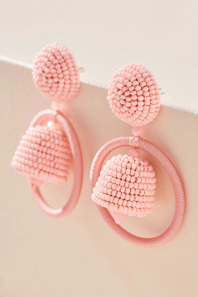 Sachin & Babi Palmer Drop Earrings In Pink
