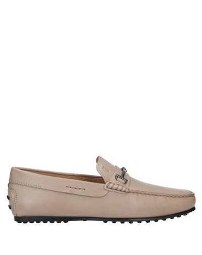 Tod's Loafers In Grey