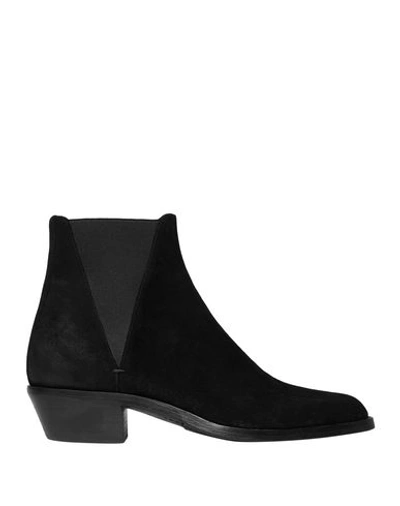 Saint Laurent Boots In Black