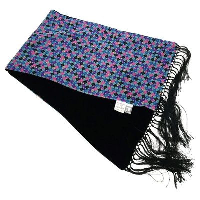 Pre-owned Versace Scarf In Multicolour