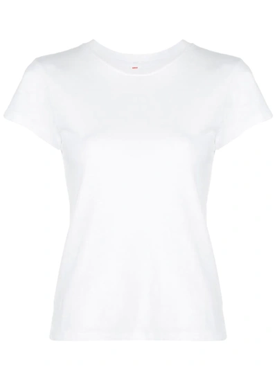 Re/done Slim-fit T-shirt In White