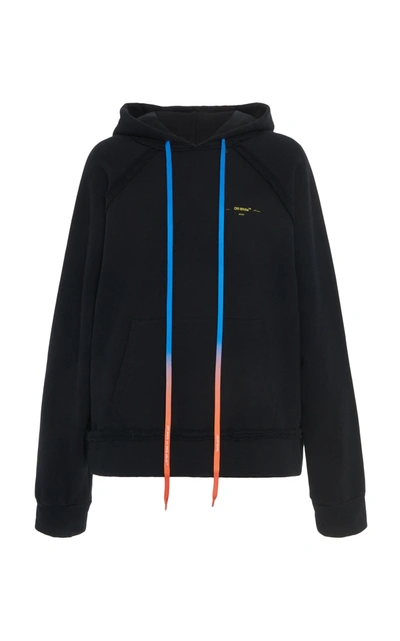 Pre-owned Off-white Oversized Acrylic Arrows Hoodie Black/yellow