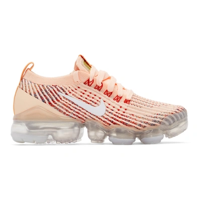 Nike Pink Air Vapormax Flyknit 3 Sneakers