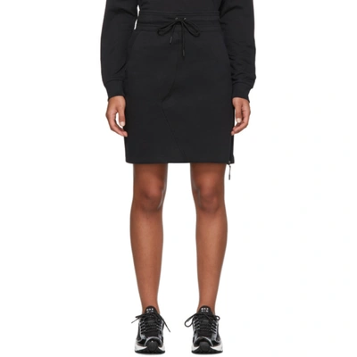 Nike Black Tech Fleece Sportswear Skirt In 010 Black