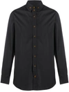 Vivienne Westwood Krall Button-down Cotton Shirt In Black