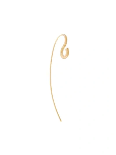 Charlotte Chesnais Hook Large Earring In Metallic