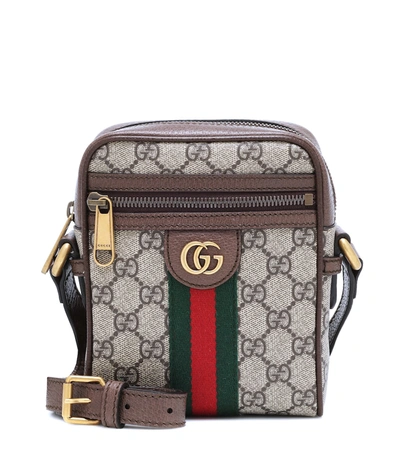 Gucci Ophidia Gg Supreme Crossbody Bag In Beige