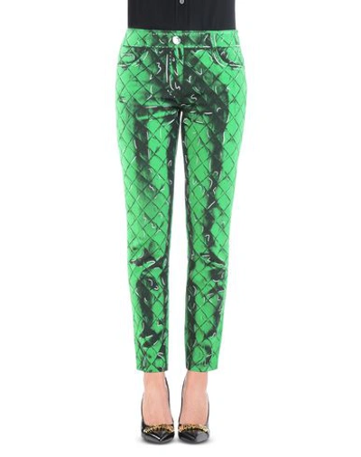 Moschino Casual Pants In Green