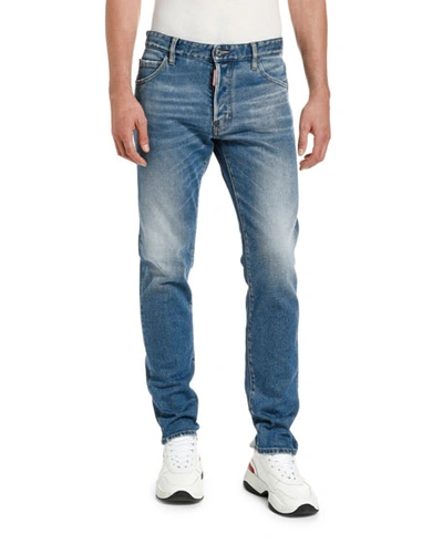 Dsquared2 Men's Cool Guy Medium-wash Jeans In Blue