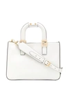 Fendi Small Ff Tote In White