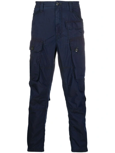 G-star Raw G Star Raw Roxic Straight Tapered Trousers Navy In Blue