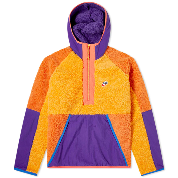 nike sherpa orange