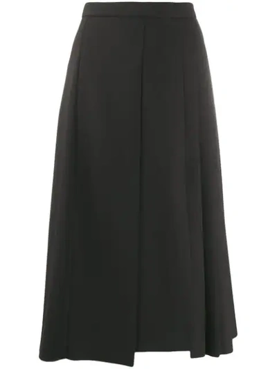 Joseph Malvyn Granite Midi-skirt In Black