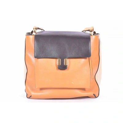 Pre-owned Chloé Leather Handbag In Camel