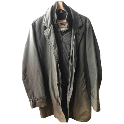 Pre-owned Burberry Jacket In Brown