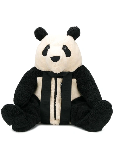 Raeburn Panda Fleece Backpack In Black