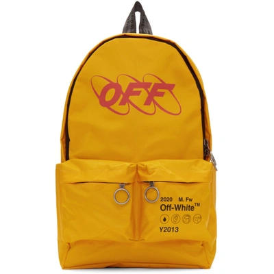 Off-white Yellow Industrial Backpack