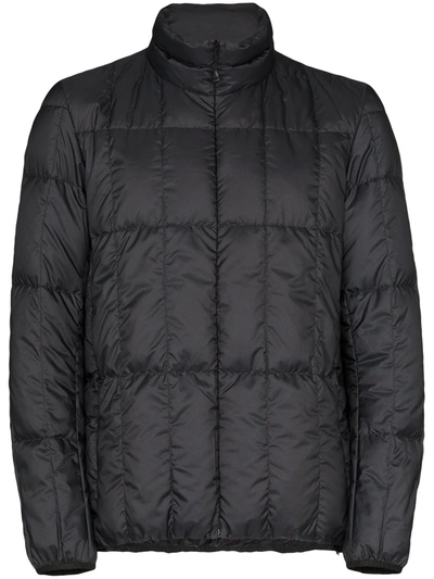 Snow Peak Zipped Padded Jacket In Black