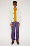 Acne Studios Cardigan Sweater In Light Grey Melange