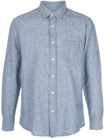 Onia Abe Shirt In Blue