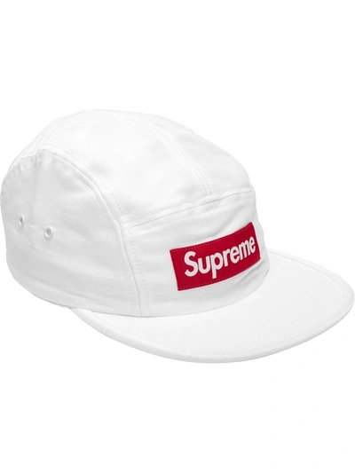 Supreme Liquid Silk Camp Cap In White