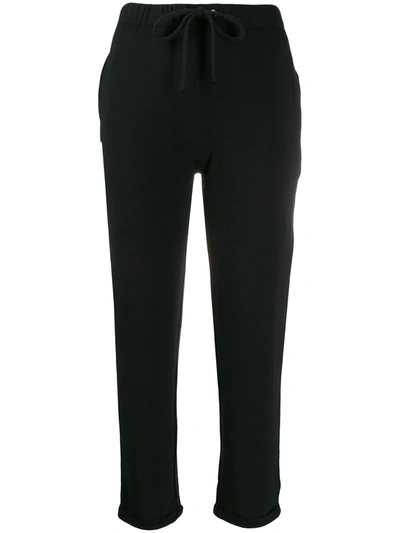 Majestic Drawstring Trousers In Black