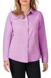 Foxcroft Dianna Non-iron Cotton Shirt In Aster