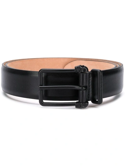 Alexander Mcqueen Skull Detail Belt In Black