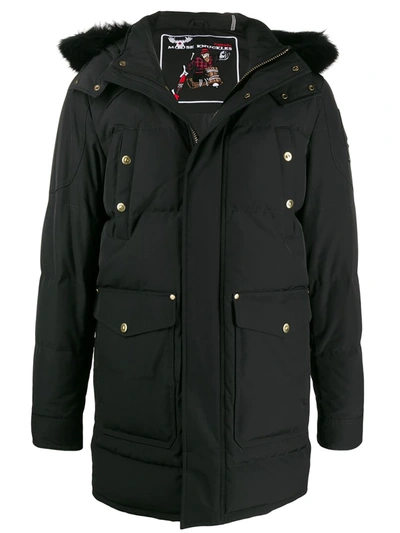 Moose Knuckles Big Ridge Jacket In Black