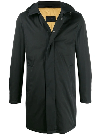 Dell'oglio Marvin Hooded Coat In Black