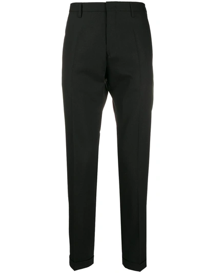 Ps By Paul Smith Slim Fit Tailored Trousers In Black