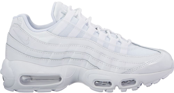 nike 95 triple white