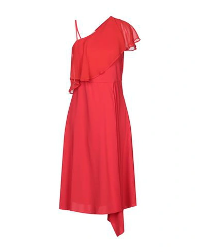 Jucca Midi Dresses In Red