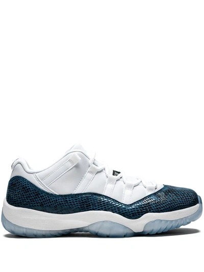 Jordan Air  11 Retro Low Le Snakeskin In White