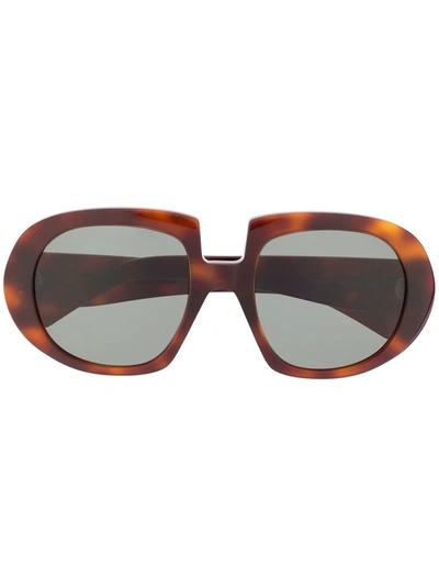 Loewe Acetate Anagram Sunglasses In Brown