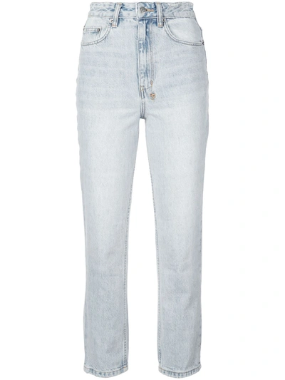 Ksubi Bring Back Life Chloe Karma High-rise Cropped Jeans In Denim