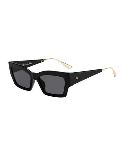 Dior 2 Square Sunglasses, 54mm In Black/gray