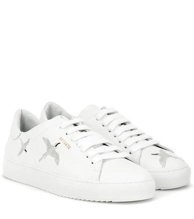 Axel Arigato Clean 90 Sneakers In White Leather