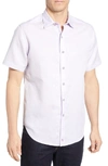 Robert Graham Temple Of Skull Classic Fit Shirt In Lilac