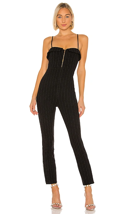 Nbd Rinna Jumpsuit In Black & White