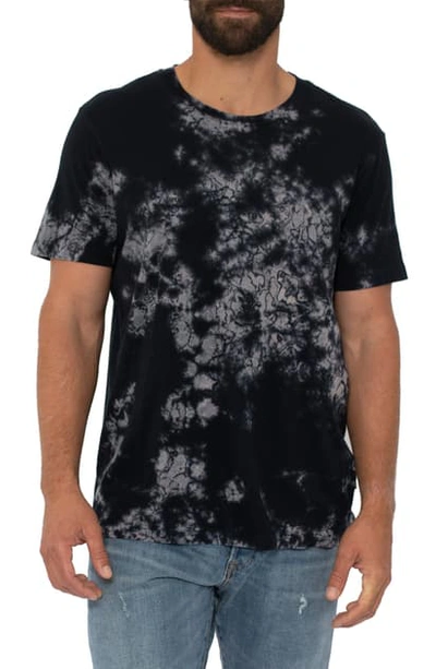 Sol Angeles Marble Tie Dye T-shirt In Black