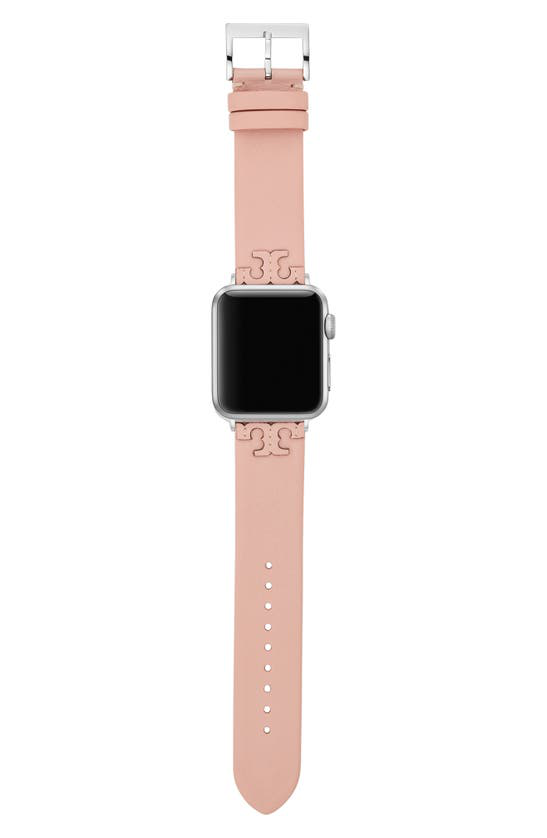 Tory Burch Mcgraw Band For Apple Watch®, Blush Leather, 38 Mm - 40 Mm ...