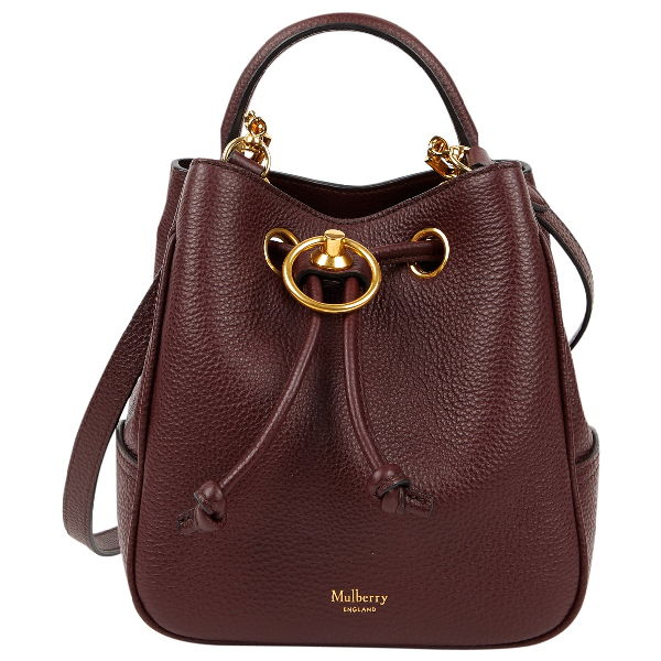 Pre-Owned Mulberry Burgundy Leather Handbag | ModeSens