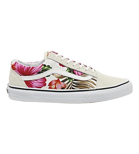 vans old skool hawaiian floral