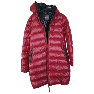 Pre-owned Duvetica Red Coat