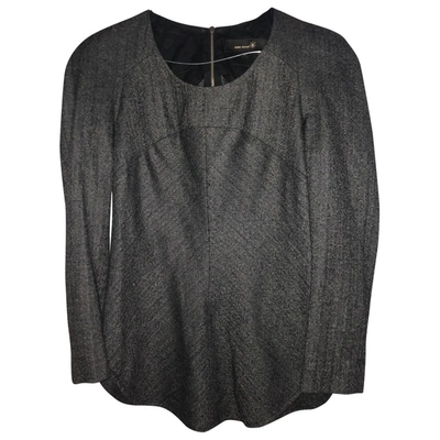 Pre-owned Isabel Marant Wool Blouse In Anthracite