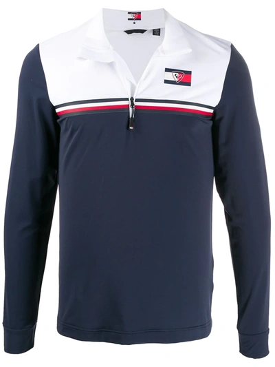Rossignol X Tommy Hilfiger Colour-block Top In Blue