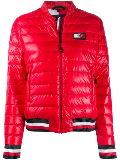 Rossignol X Tommy Hilfiger Mini-ripstop Jacket In Red